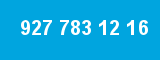 927 783 12 16